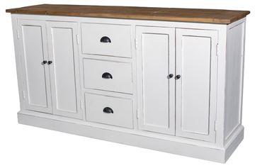 Glomma Buffet - Elmetræ - 170x45x90 cm   <SPAN STYLE='color:#d0121a;'>FORUDBESTIL</SPAN>